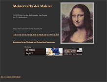 Tablet Screenshot of malerei-meisterwerke.de